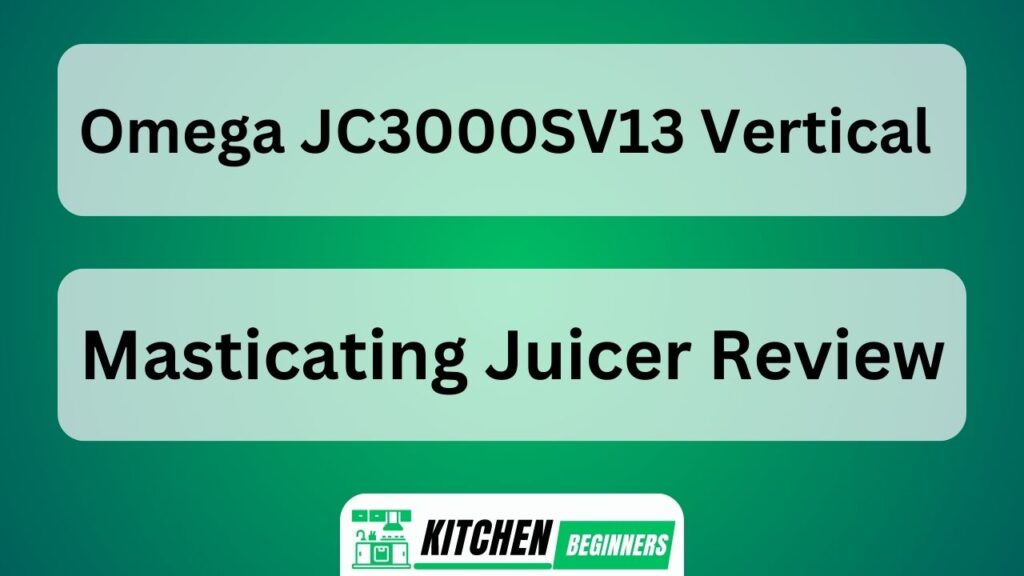 Omega JC3000SV13 Vertical Masticating Juicer Review